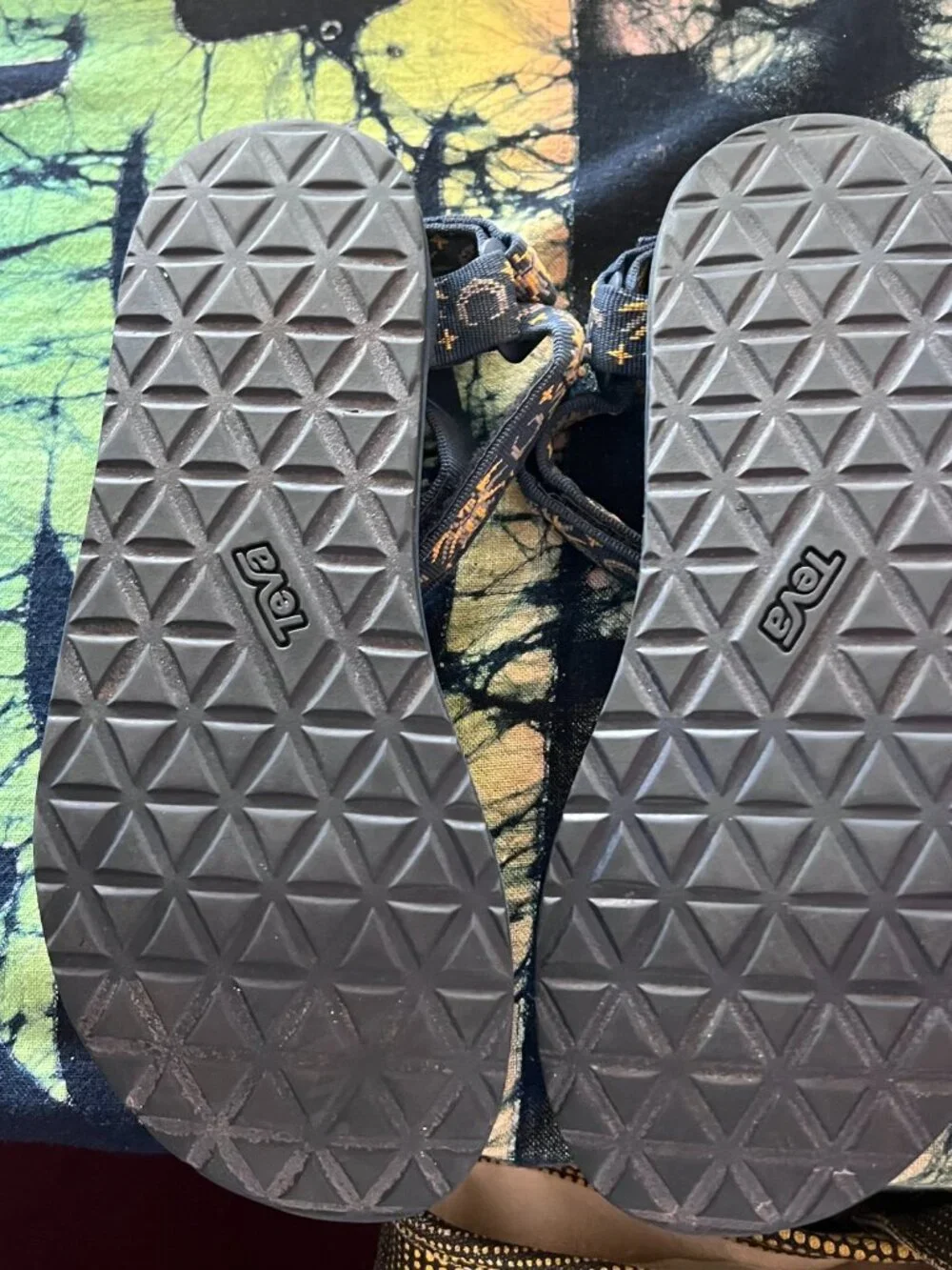 Dark Blue Sun and Moon Tevas